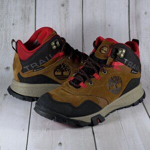 Timberland Garrison Trail Waterproof Mid Hiker Medium Color Brown Suede Size 8M